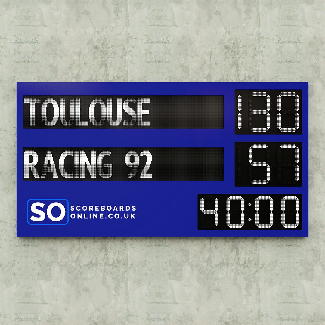 ProXL Scoreboard with Editable LED Names & Timer