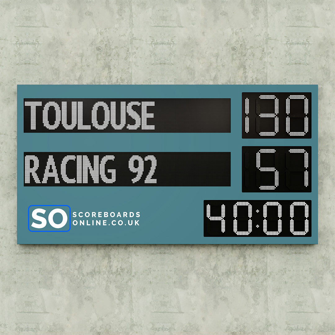 ProXL Scoreboard with Editable LED Names & Timer
