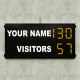 Personalised 6 Digit LED Rugby Scoreboard