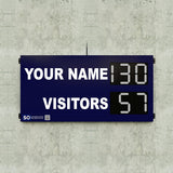 Personalised 6 Digit LED Rugby Scoreboard