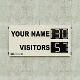 Personalised 6 Digit LED Rugby Scoreboard